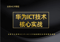 【说站】华为ICT技术核心实战 全新华为资深HCIP+HCIE中高级理论共享班精讲课程